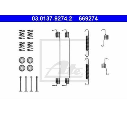 03.0137-9274.2
ATE
Zestaw dodatków, szczęki hamulcowe
