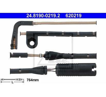 24.8190-0219.2
ATE
Styk ostrzegawczy, zużycie okładzin hamulcowych
