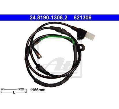 24.8190-1306.2
ATE
Styk ostrzegawczy, zużycie okładzin hamulcowych
