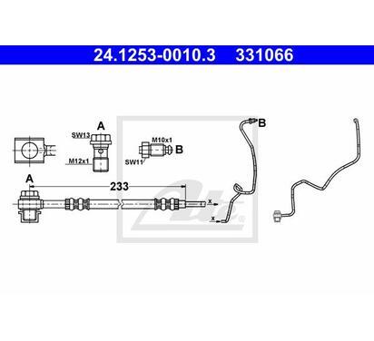 24.1253-0010.3
ATE
Przewód hamulcowy elastyczny
