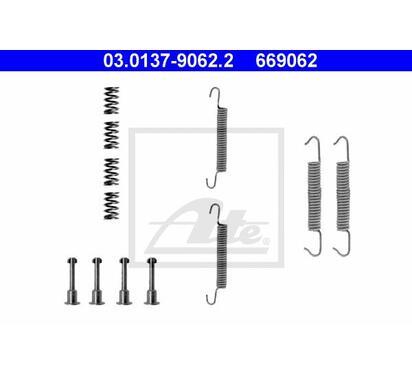 03.0137-9062.2
ATE
Zestaw akcesoriów, szczęki hamulcowe hamulca postojowego
