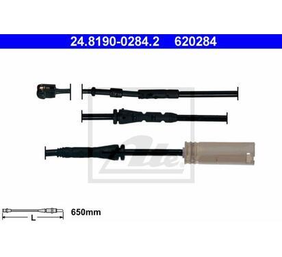 24.8190-0284.2
ATE
Styk ostrzegawczy, zużycie okładzin hamulcowych
