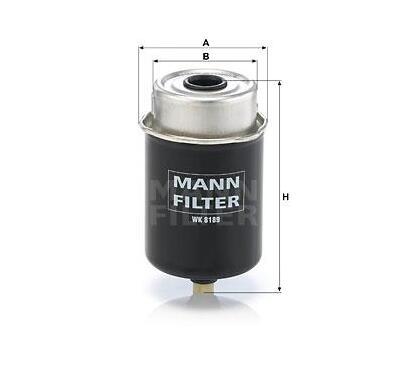 WK 8189
MANN-FILTER LKW
Filtr paliwa
