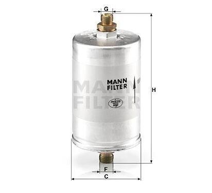 WK 726/2
MANN-FILTER
Filtr paliwa
