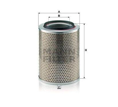 C 23 440/2
MANN-FILTER LKW
Filtr powietrza
