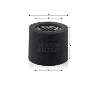 CS 17 110
MANN-FILTER
Filtr powietrza
