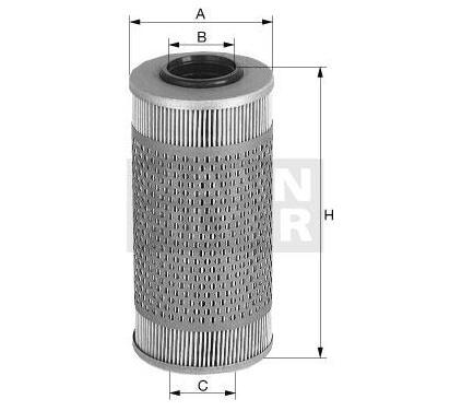 H 43/2
MANN-FILTER LKW
Filtr oleju
