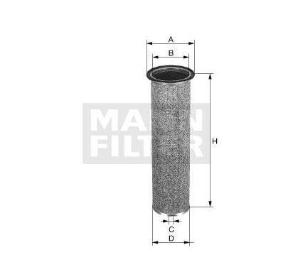 CF 924
MANN-FILTER LKW
Filtr powietrza wtórnego
