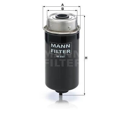 WK 8187
MANN-FILTER LKW
Filtr paliwa
