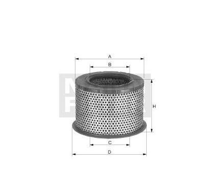 C 2375
MANN-FILTER LKW
Filtr powietrza
