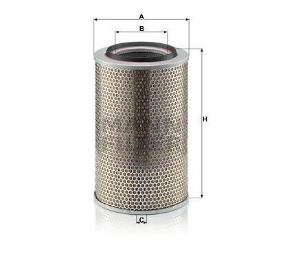 C 24 508
MANN-FILTER LKW
Filtr powietrza
