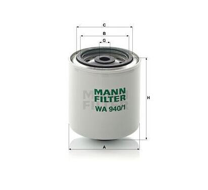 WA 940/1
MANN-FILTER LKW
Filtr płynu chłodzącego
