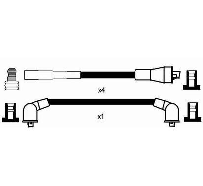 8568
NGK
Zestaw przewodów zapłonowych
