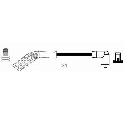 2997
NGK
Zestaw przewodów zapłonowych
