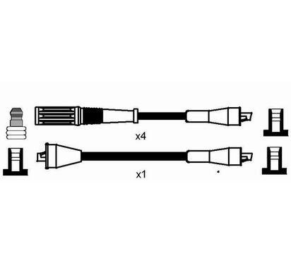 8529
NGK
Zestaw przewodów zapłonowych
