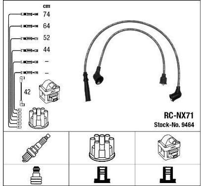 9464
NGK
Zestaw przewodów zapłonowych

