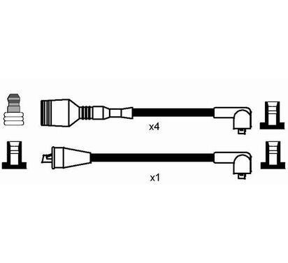 8230
NGK
Zestaw przewodów zapłonowych
