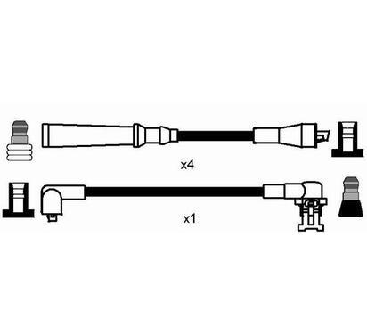 8481
NGK
Zestaw przewodów zapłonowych
