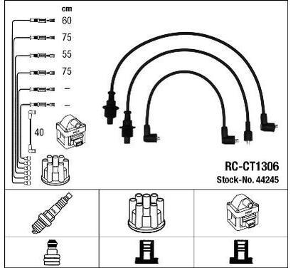 44245
NGK
Zestaw przewodów zapłonowych
