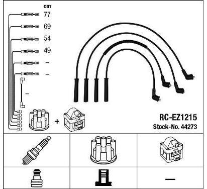 44273
NGK
Zestaw przewodów zapłonowych
