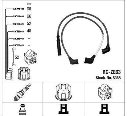 5388
NGK
Zestaw przewodów zapłonowych
