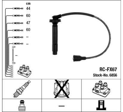 6856
NGK
Zestaw przewodów zapłonowych
