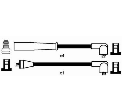 8272
NGK
Zestaw przewodów zapłonowych
