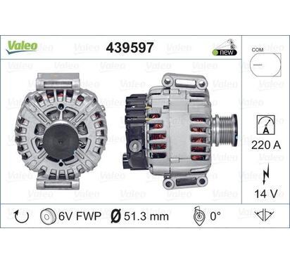 439597
VALEO
Alternator
