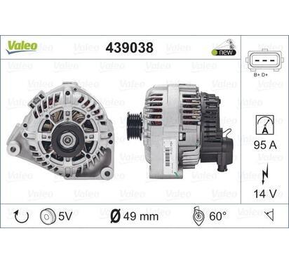 439038
VALEO
Alternator
