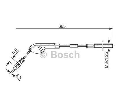 1 987 477 142
BOSCH
Cięgło, hamulec postojowy
