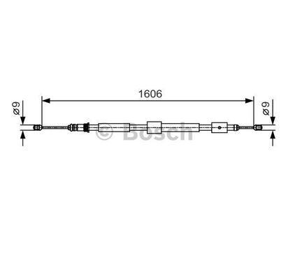 1 987 482 113
BOSCH
Cięgło, hamulec postojowy
