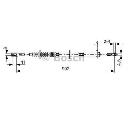 1 987 477 899
BOSCH
Cięgło, hamulec postojowy
