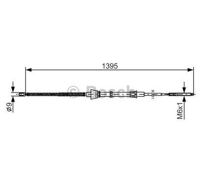 1 987 477 883
BOSCH
Cięgło, hamulec postojowy
