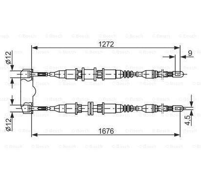 1 987 477 136
BOSCH
Cięgło, hamulec postojowy
