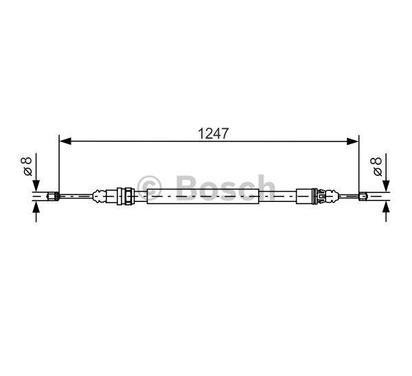 1 987 477 473
BOSCH
Cięgło, hamulec postojowy
