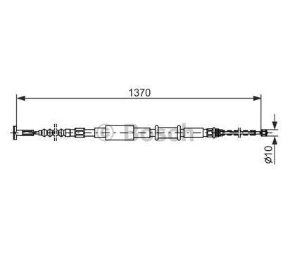 1 987 477 827
BOSCH
Cięgło, hamulec postojowy
