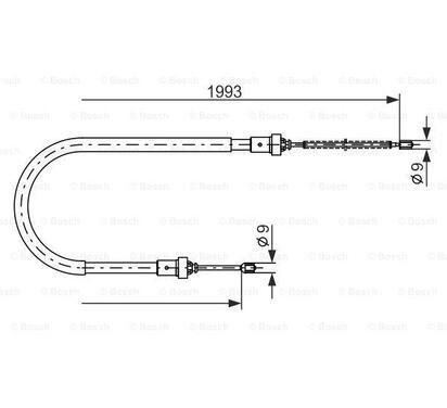 1 987 482 233
BOSCH
Cięgło, hamulec postojowy
