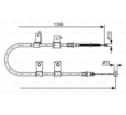 1 987 482 083
BOSCH
Cięgło, hamulec postojowy
