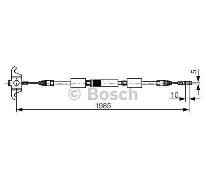 1 987 482 128
BOSCH
Cięgło, hamulec postojowy
