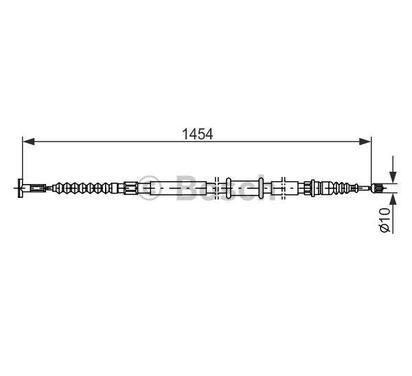 1 987 482 179
BOSCH
Cięgło, hamulec postojowy
