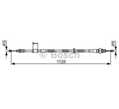 1 987 482 363
BOSCH
Cięgło, hamulec postojowy
