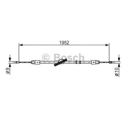 1 987 477 851
BOSCH
Cięgło, hamulec postojowy
