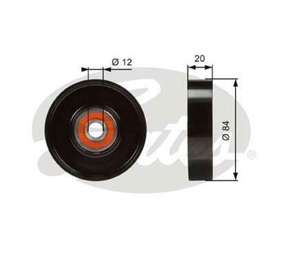 T36321
GATES
Rolka napinacza, pasek klinowy wielorowkowy, Micro-v
