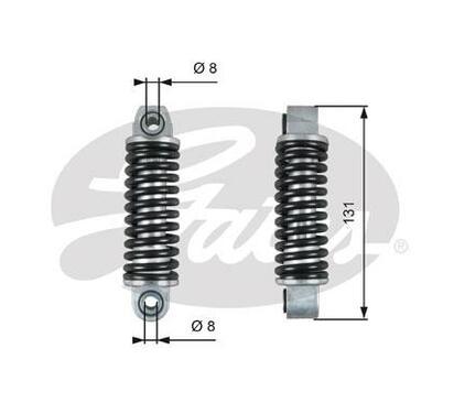 T39151
GATES
Tłumik drgań, pasek wieloklinowy, Micro-v
