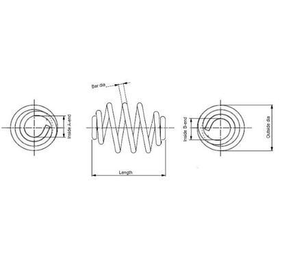 SN2212
MONROE
Sprężyna zawieszenia
