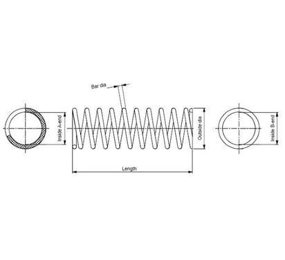 SP0503
MONROE
Sprężyna zawieszenia
