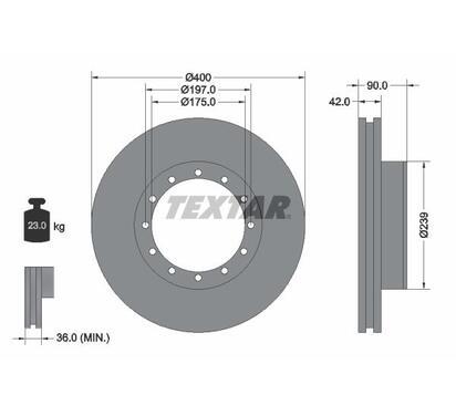 93086200
TEXTAR LKW
Tarcza hamulcowa
