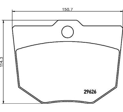 2962603
TEXTAR LKW
Klocki hamulcowe
