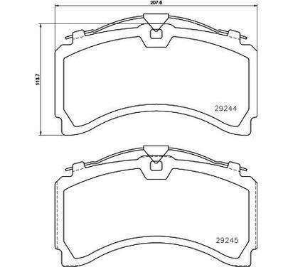 2924401
TEXTAR LKW
Klocki hamulcowe
