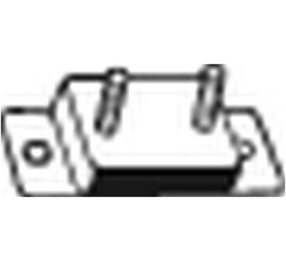 255-262
BOSAL
Pasek gumowy, system wydechowy, wieszak tłumika
